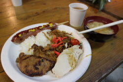 BBQ dinner at Hopscotch