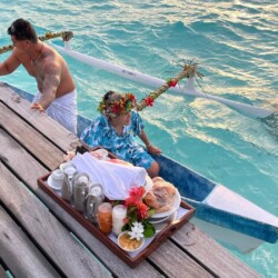 InterContinental Bora Bora Le Moana Resort - Canoe Breakfast InterContinental Bora Bora Le Moana Resort - Canoe Breakfast
